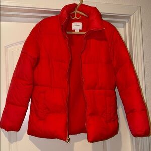 Lamo Women's Vibrant Red Puffer Coat